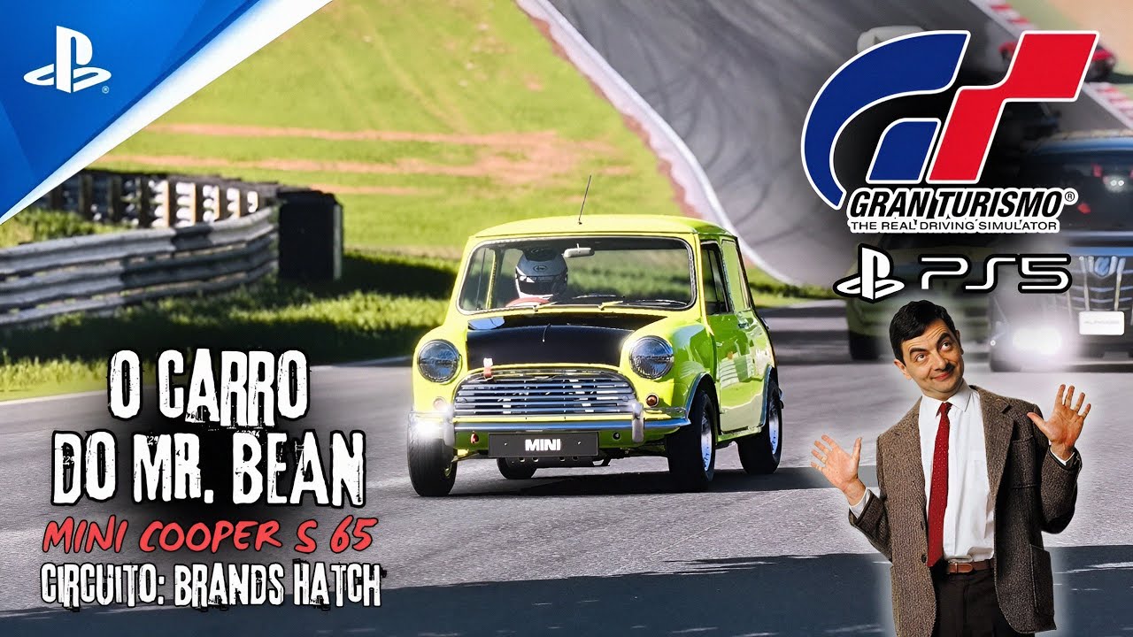 MR. BEAN na pista? 😅 Corrida raiz no MINI COOPER S 65 - BRANDS HATCH | GRAN TURISMO 7 (PS5) GAMEPLAY