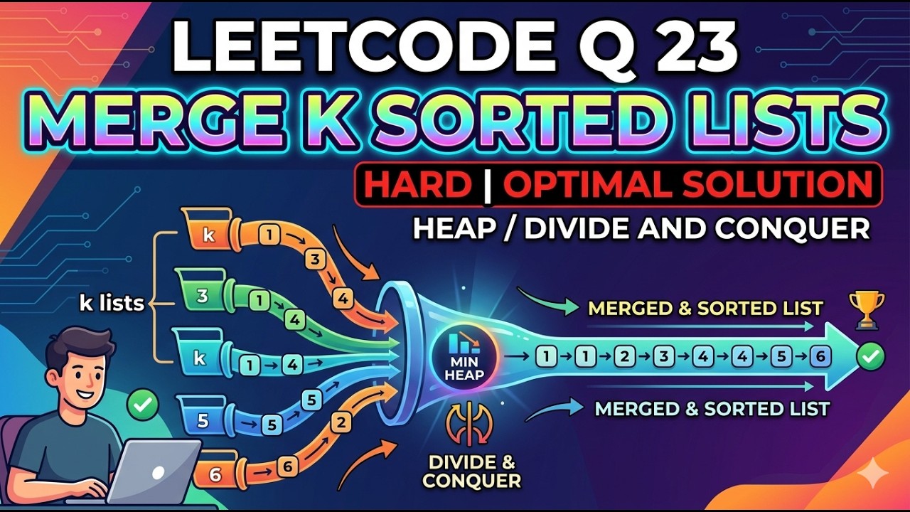 Merge K Sorted Lists | Approach 2 | Iterative Merge Approach (C++) | Optimised