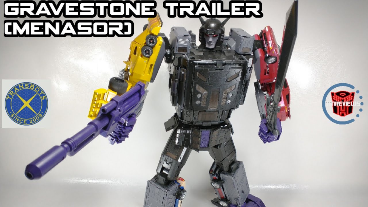 X-Transbots MX-12B Gravestone Trailer AKA Menasor