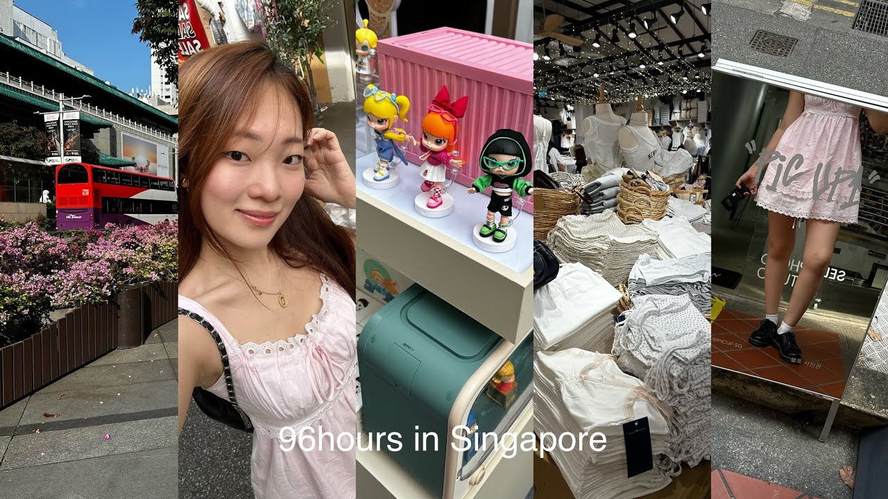 96hours in Singapore ∙ slowing down amidst the hustle & bustle of the city 🏙️