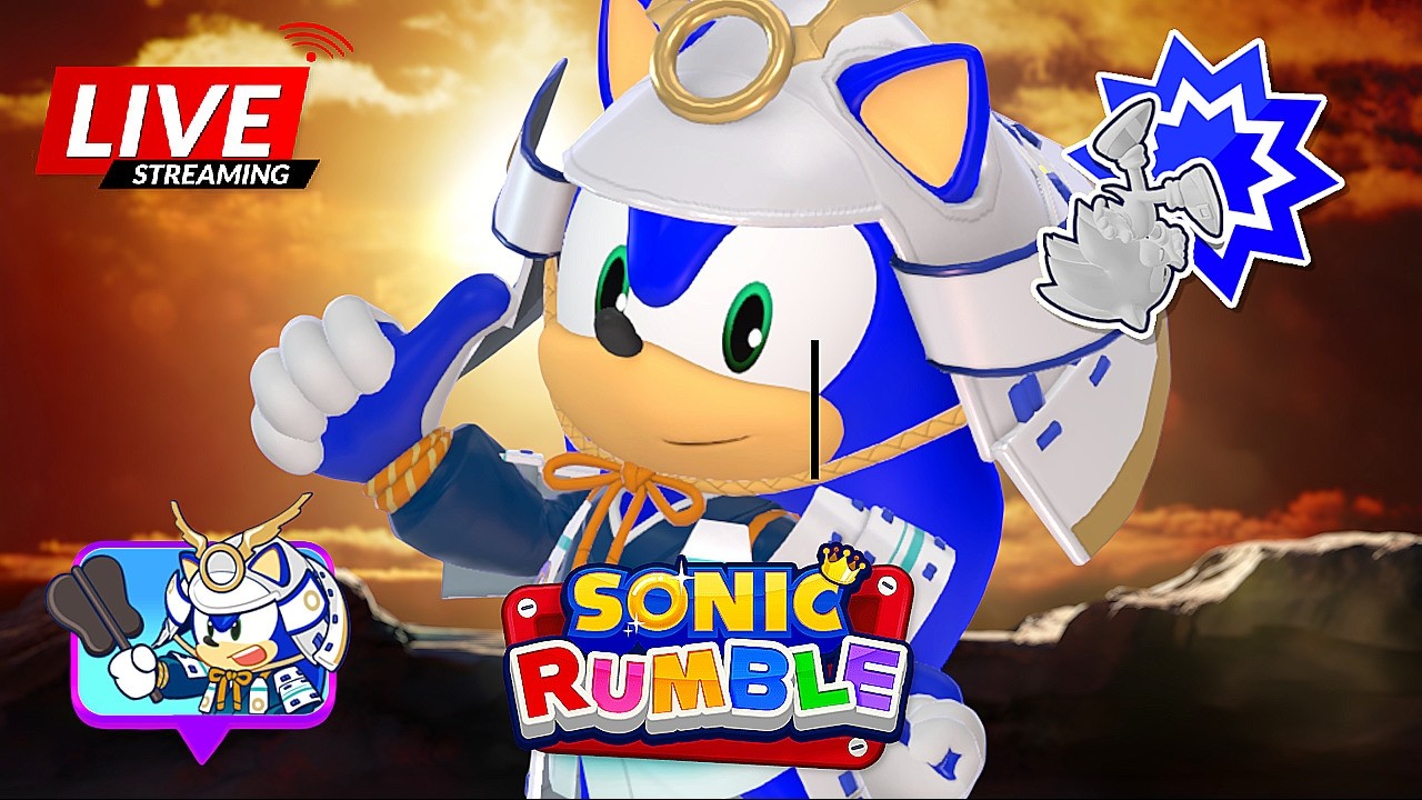 🔴 BIG NEWS TOMORROW + GRINDING RANKED | SONIC RUMBLE (LIVE)