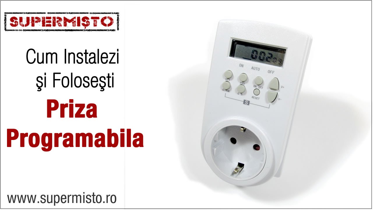 Priză Programabilă, tutorial de instalare
