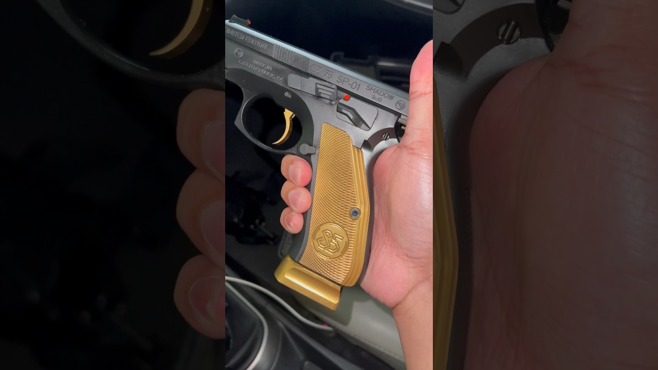CZ SP01 SHADOW 1 GOLD 85th Limited Edition #cz  #shorts  #short