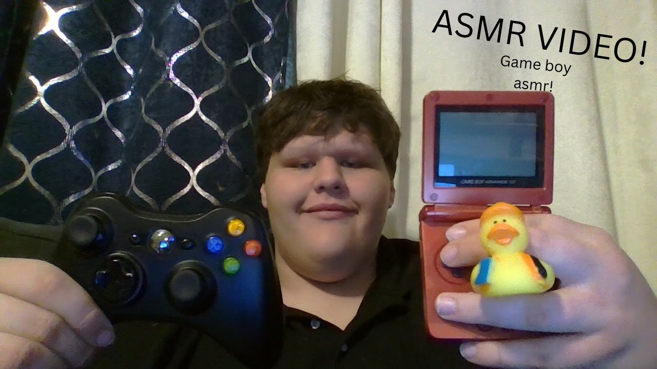 ASMR taping on Gameboy Xbox 360 controller and more!