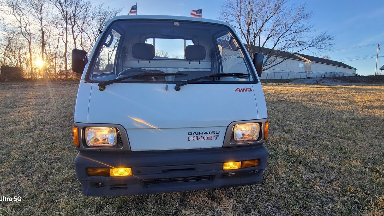 1990 Daihatsu Hijet 4x4 HI-LO 5 SPEED
