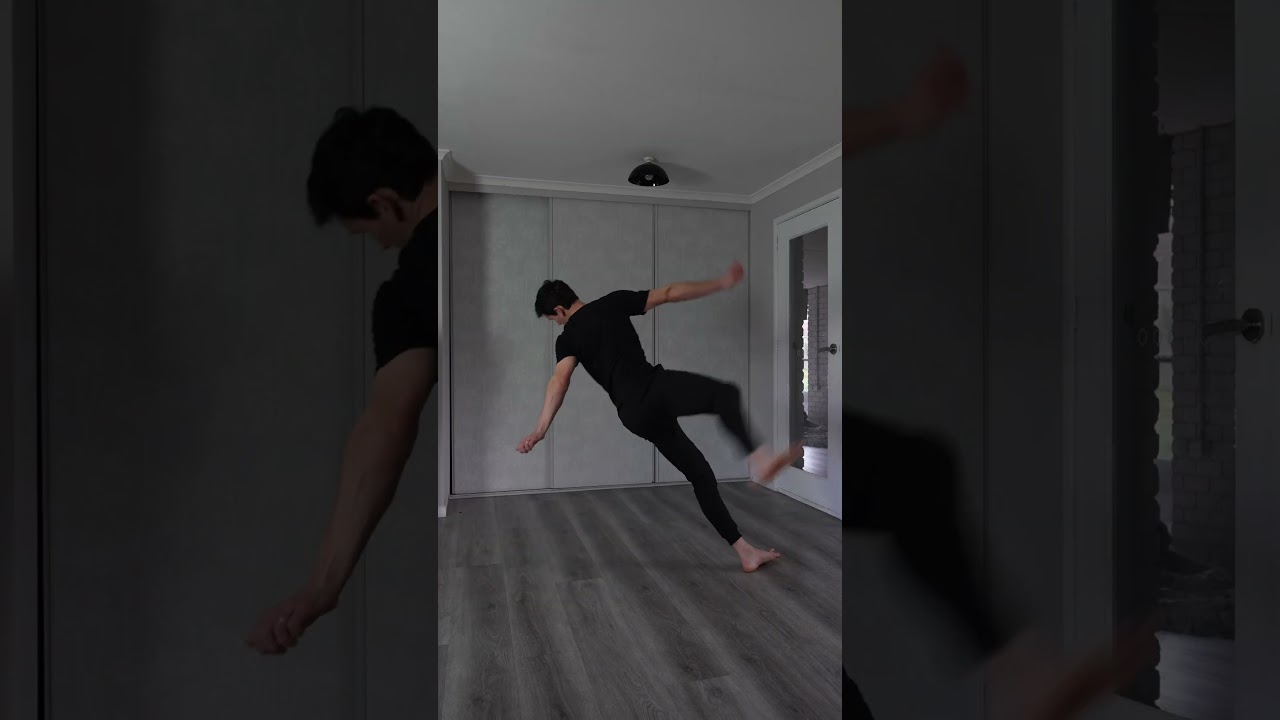 I Try It 🥷😂 (Ninja Pose Kick)