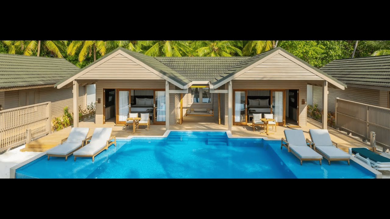 2 Bedroom Beach pool villa at Meeru Maldives Resort Island