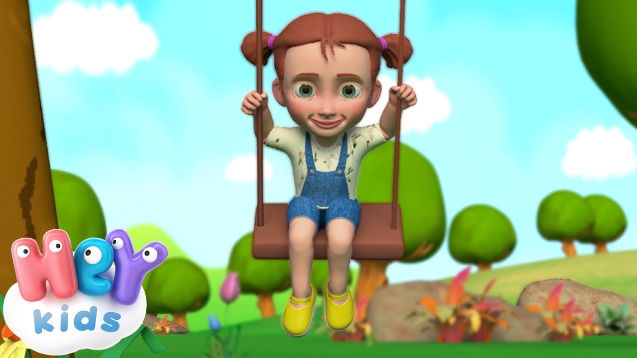 Lóg a lába lóga - Gyerekdalok Kicsiknek | HeyKids