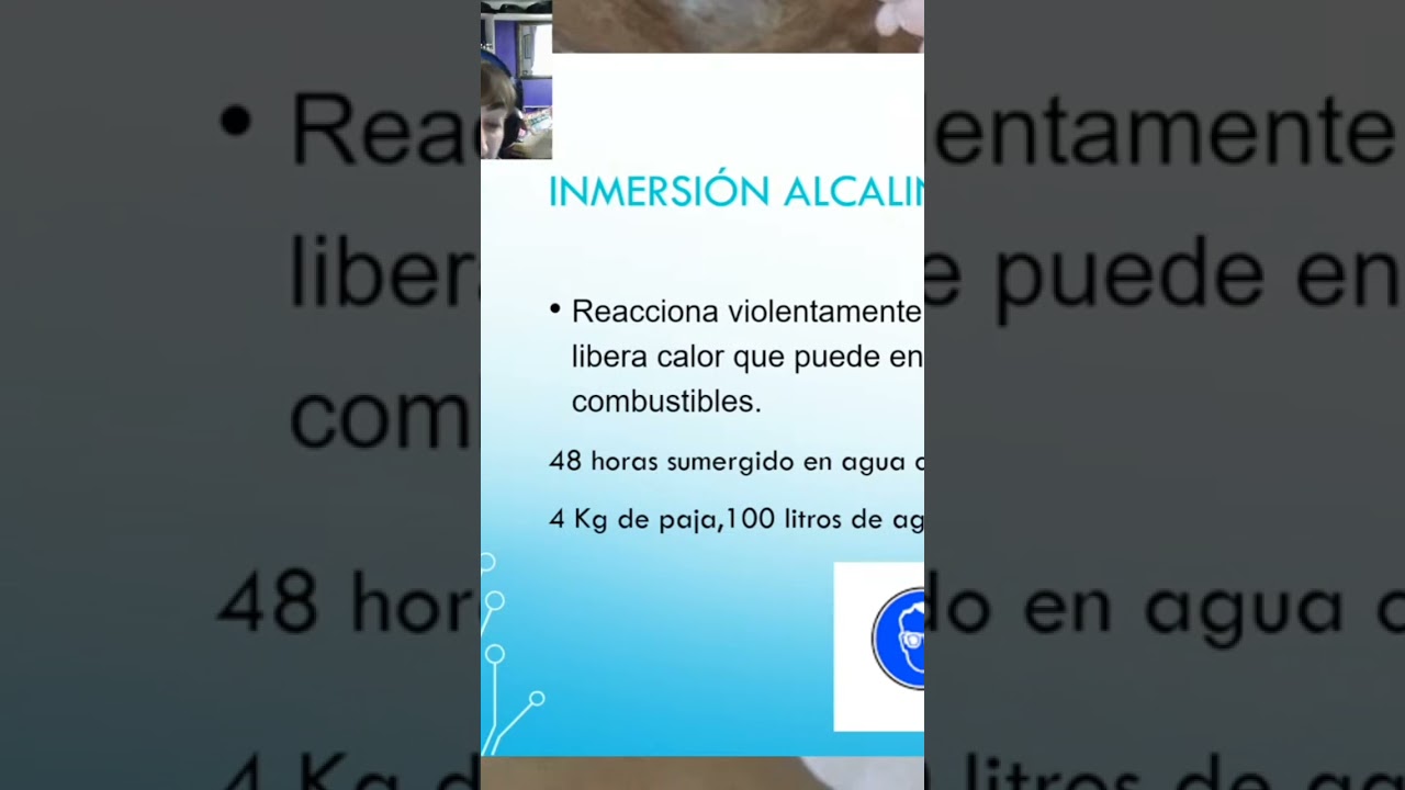 ojo con la cal viva! reacci&oacute;n exot&eacute;rmica