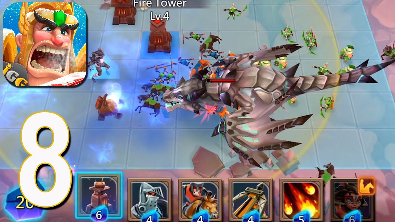 Lords Mobile: Kingdom Wars - Walkthrough Gameplay part 8(iOS, Android)