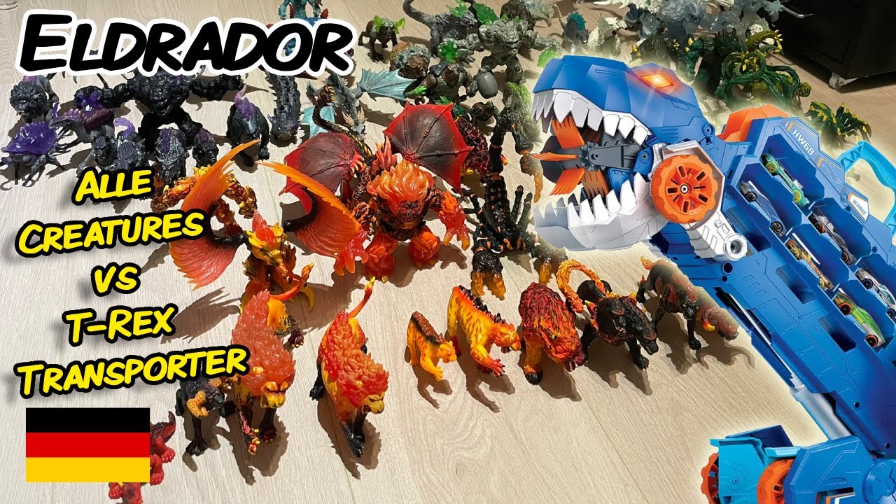 Eldrador Creatures vs Hotwheels Autos - Kampf um die Superwaffe