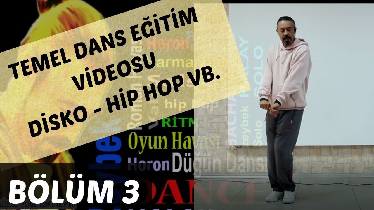 Temel Dans Nasıl Yapılır? Bölüm 3 . Disko, Hip Hop. Dans hareketleri 2. Hareket Sizlerle.