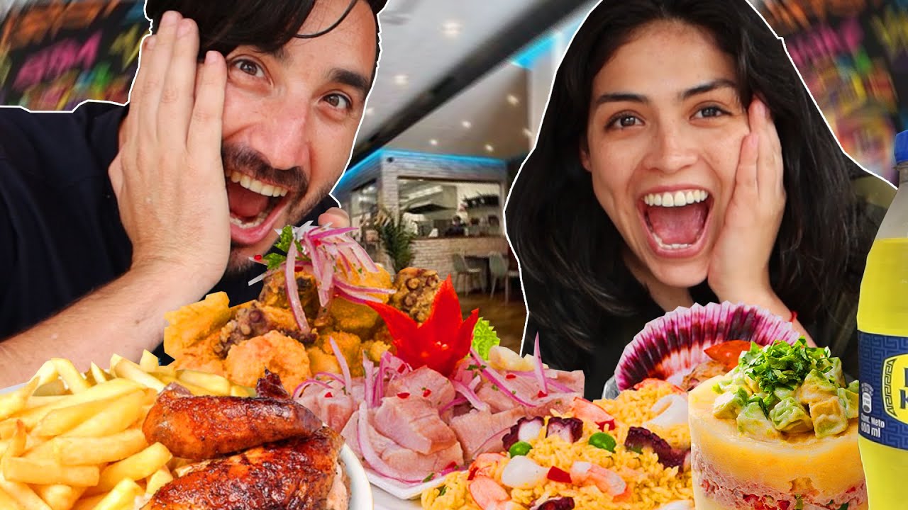 BOLIVIANA🇧🇴 PRUEBA COMIDA PERUANA🇵🇪 POR PRIMERA VEZ  NO QUIERE USAR CUBIERTOS!🍽️