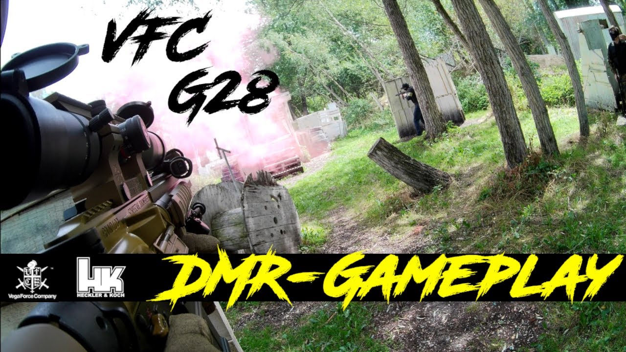 VFC G28 AEG | Airsoft DMR Gameplay in CQB Territory