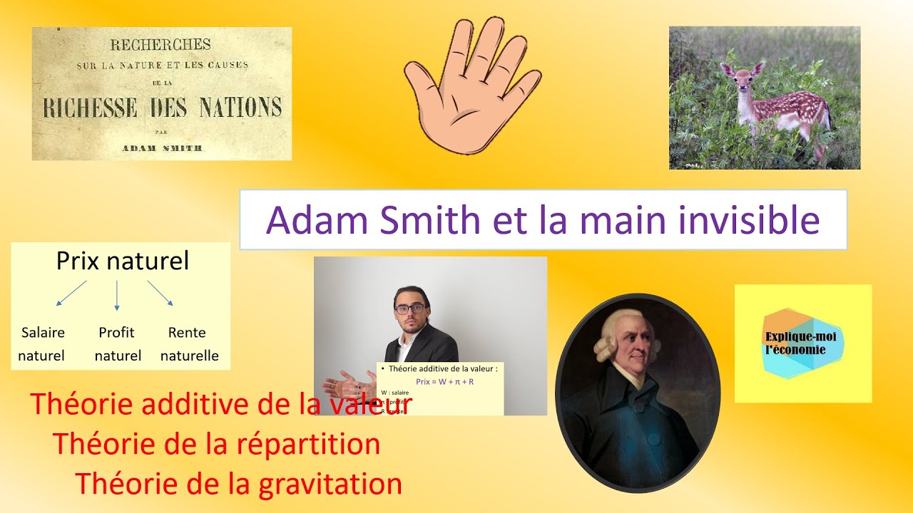 Adam Smith (3) : De la formation des prix &agrave; la th&eacute;orie de la gravitation : La main invisible