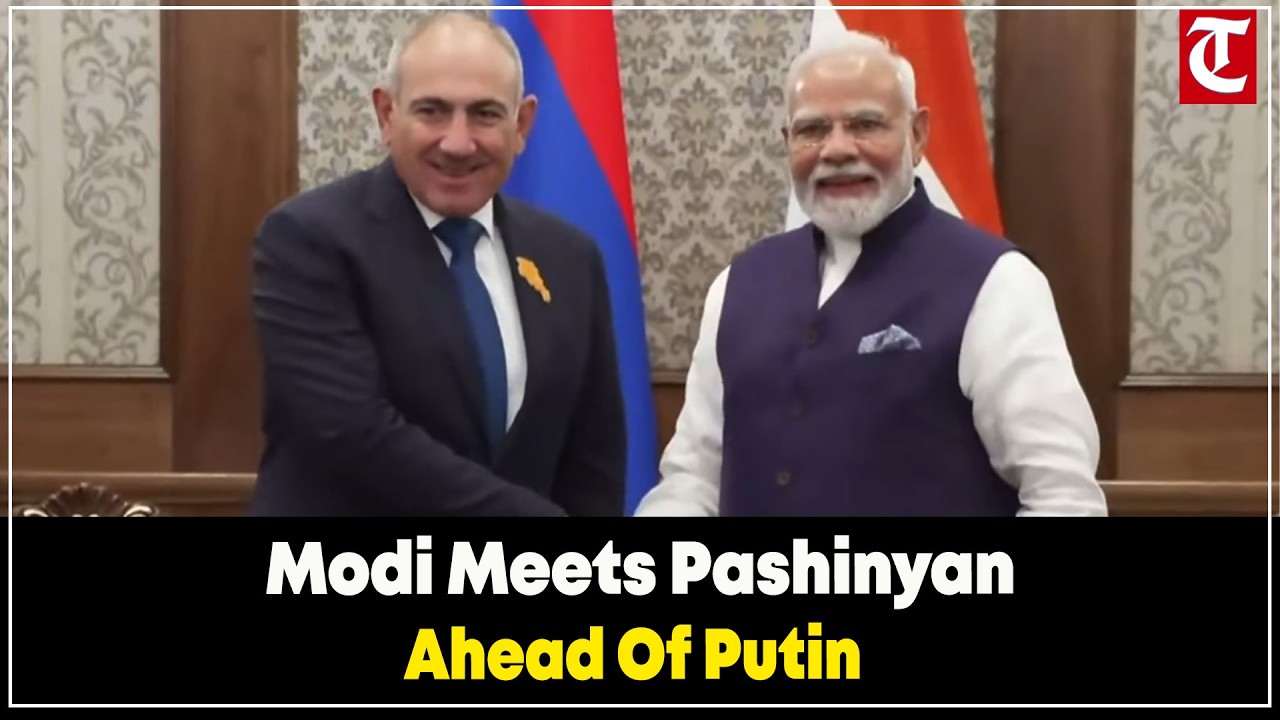 LIVE: PM Modi Holds Talks With Armenia&rsquo;s Nikol Pashinyan Ahead of Putin Meeting in Bishkek