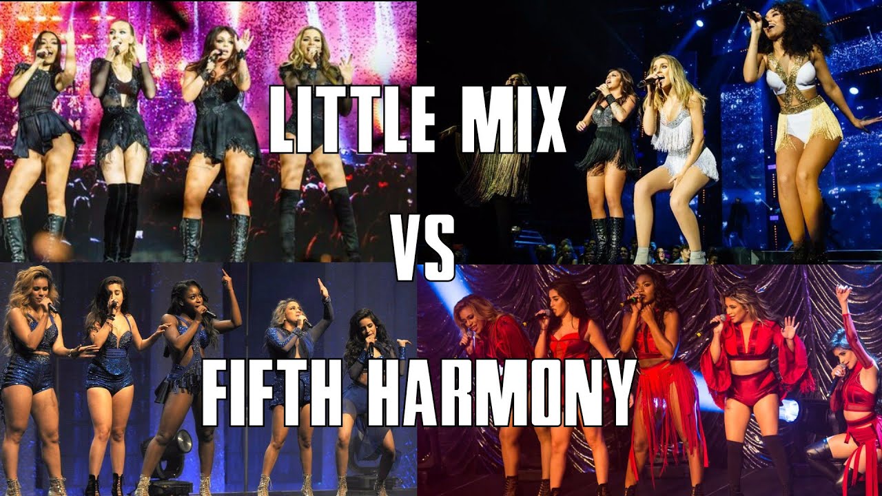 Little Mix VS Fifth Harmony - DANCING [HD] 2015