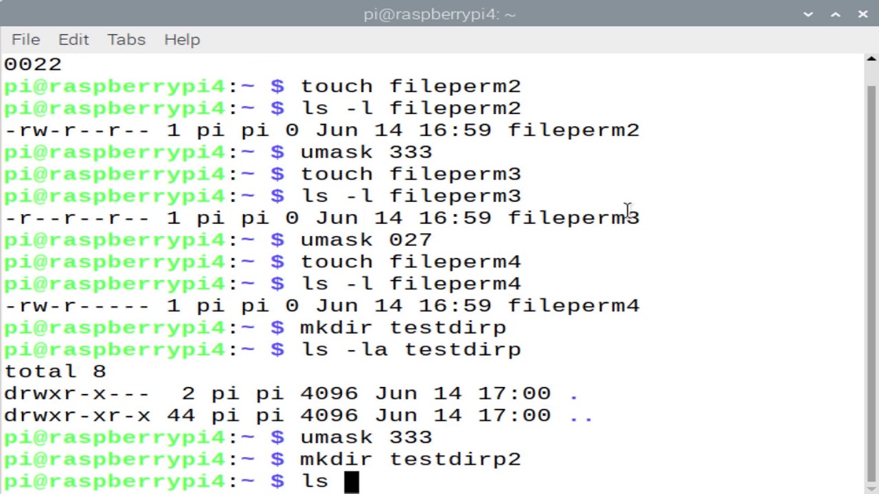 Linux umask Command to Set Default Permissions