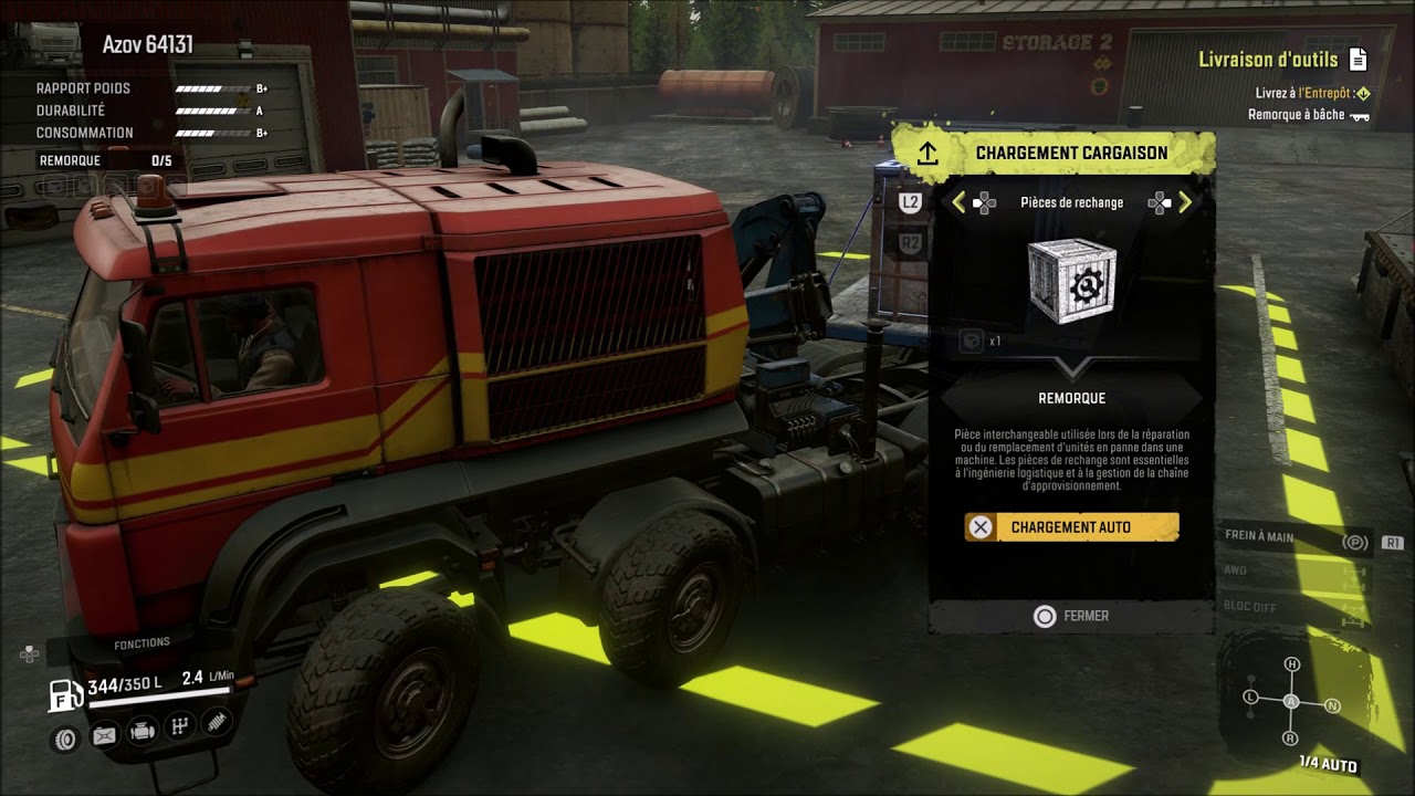 SnowRunner trophée Du sang et de la sueur