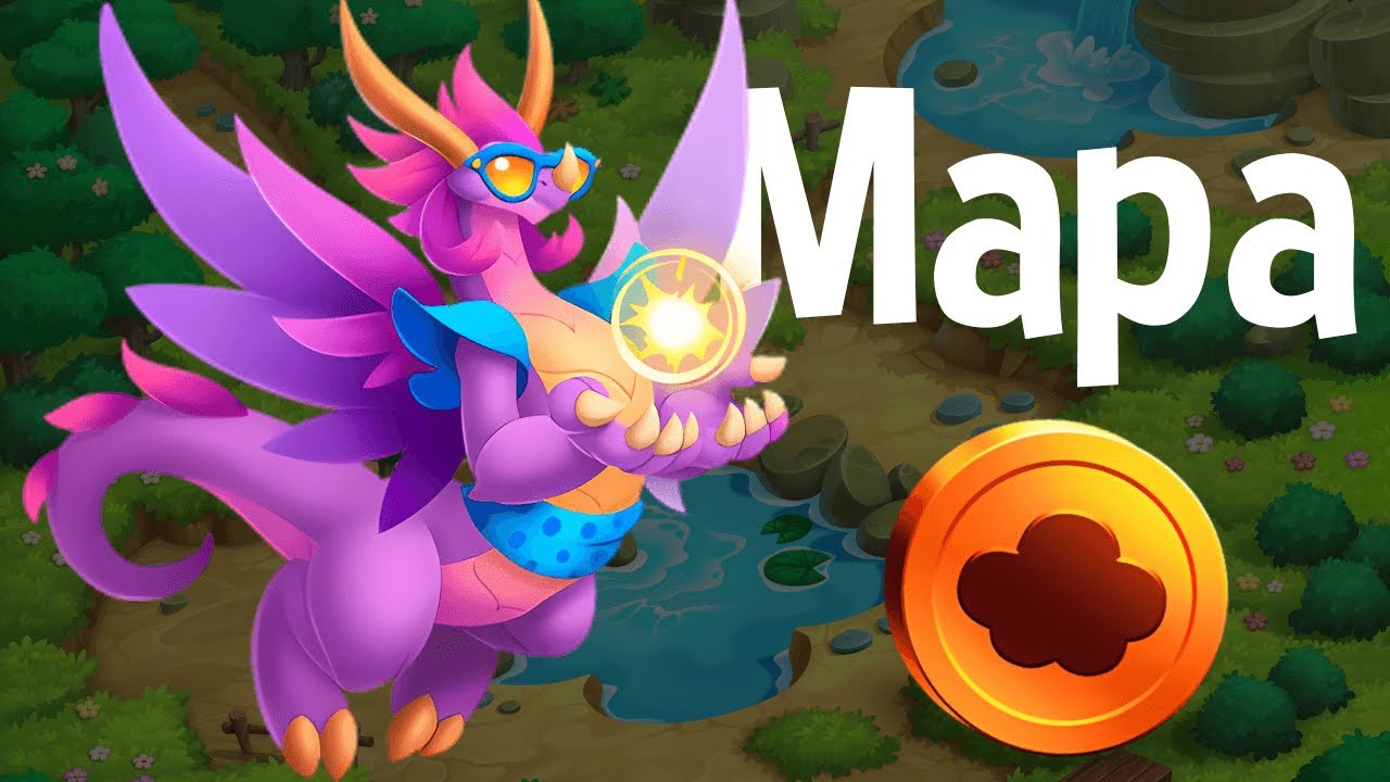 Mapa Ilha Da Neblina - Dragon City | DC Mapas 🇧🇷