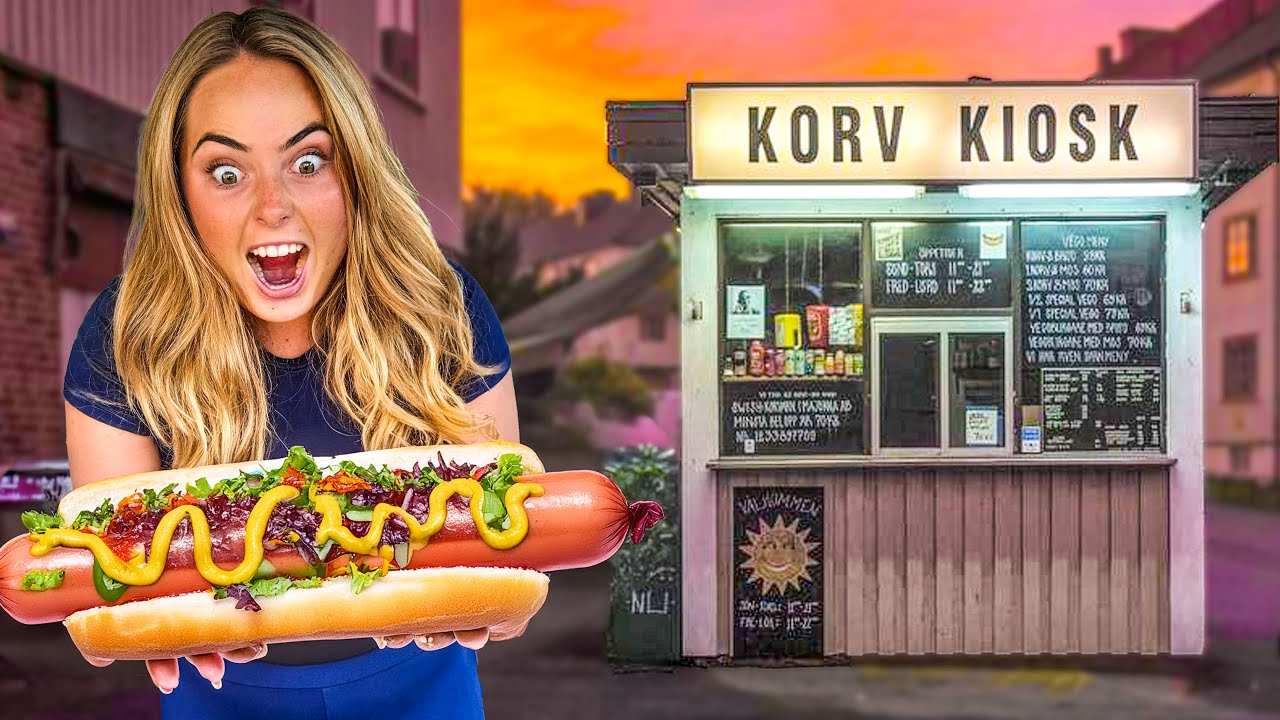 TESTAR STOCKHOLMS BÄSTA KORV KIOSK