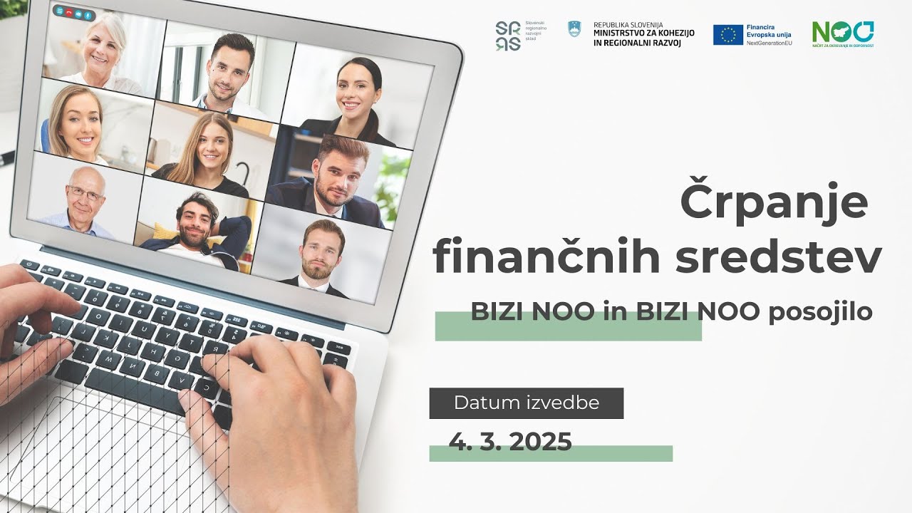 BIZI NOO in BIZI NOO Posojilo: Črpanje finančnih sredstev