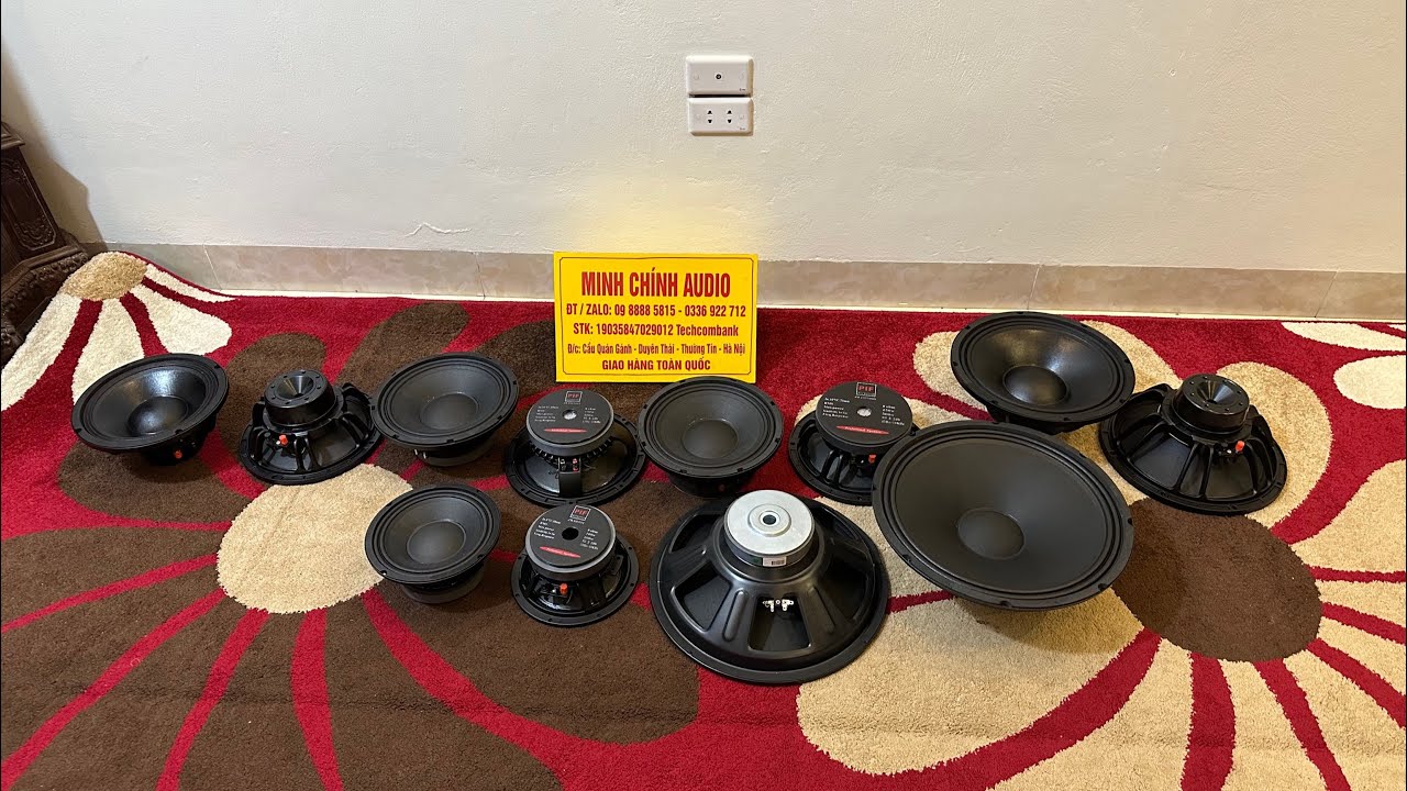 B&aacute;o gi&aacute; loa rời bass 20, 25, 30, 40 v&agrave;i mẫu, chuy&ecirc;n sỉ loa rời gi&aacute; rẻ nhất VNam, Lh zalo 0988885815
