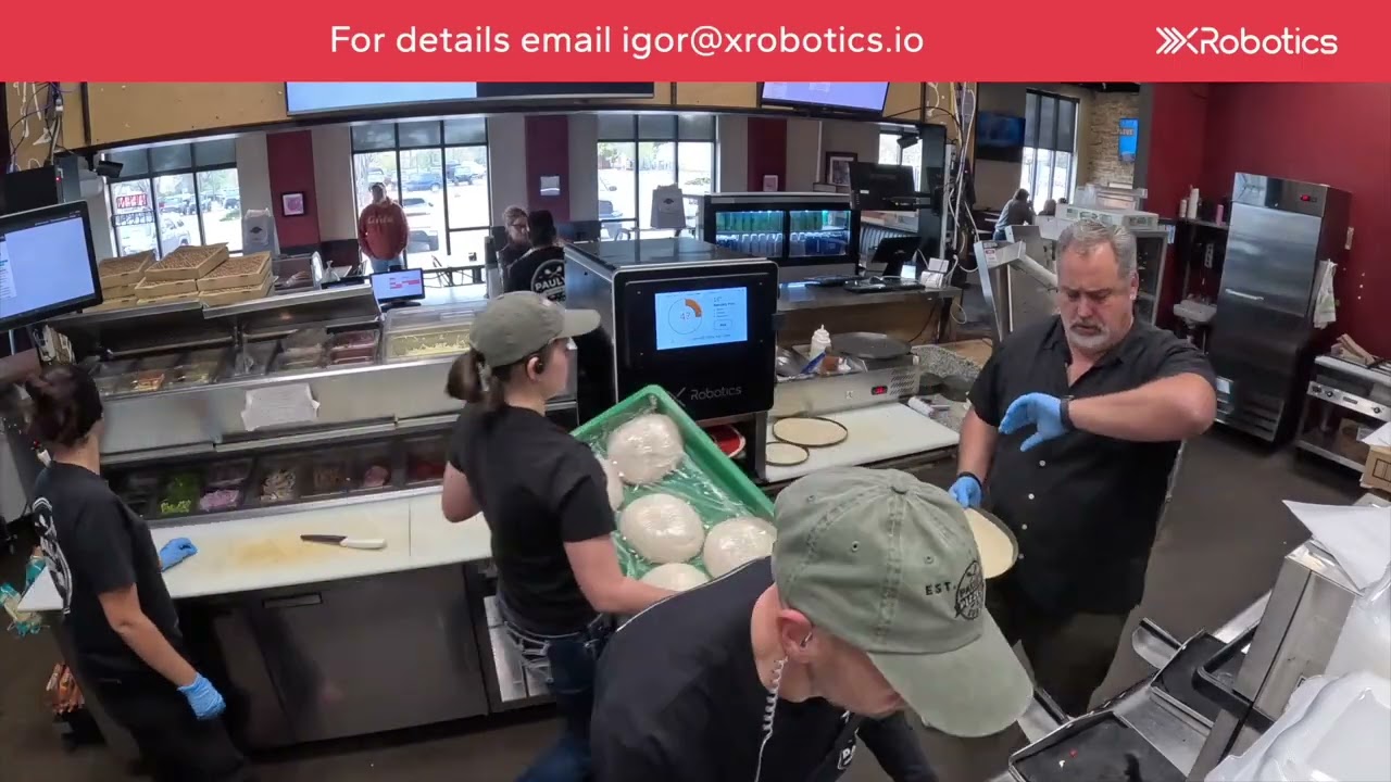 XRobotics live kitchen operations