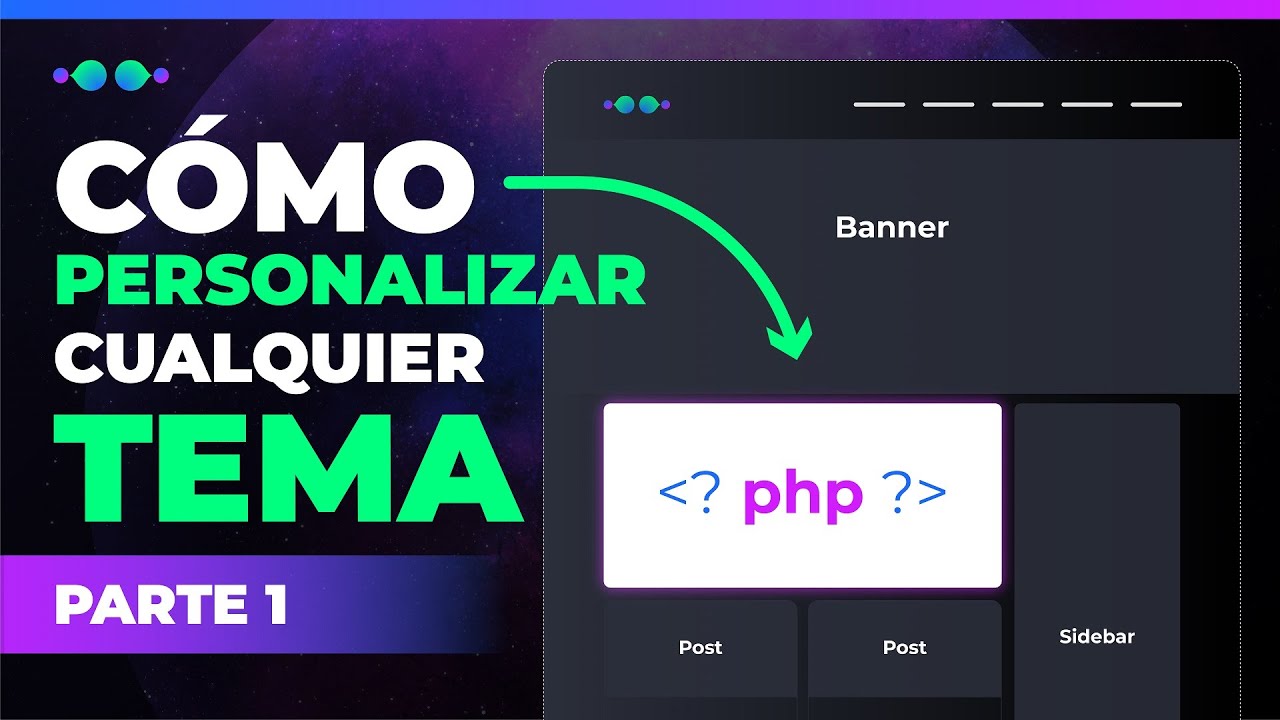 😎 Cómo PERSONALIZAR CUALQUIER TEMA de WordPress -  PARTE 1️⃣