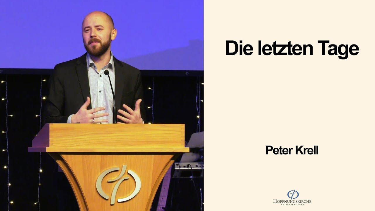 Die letzten Tage | Peter Krell