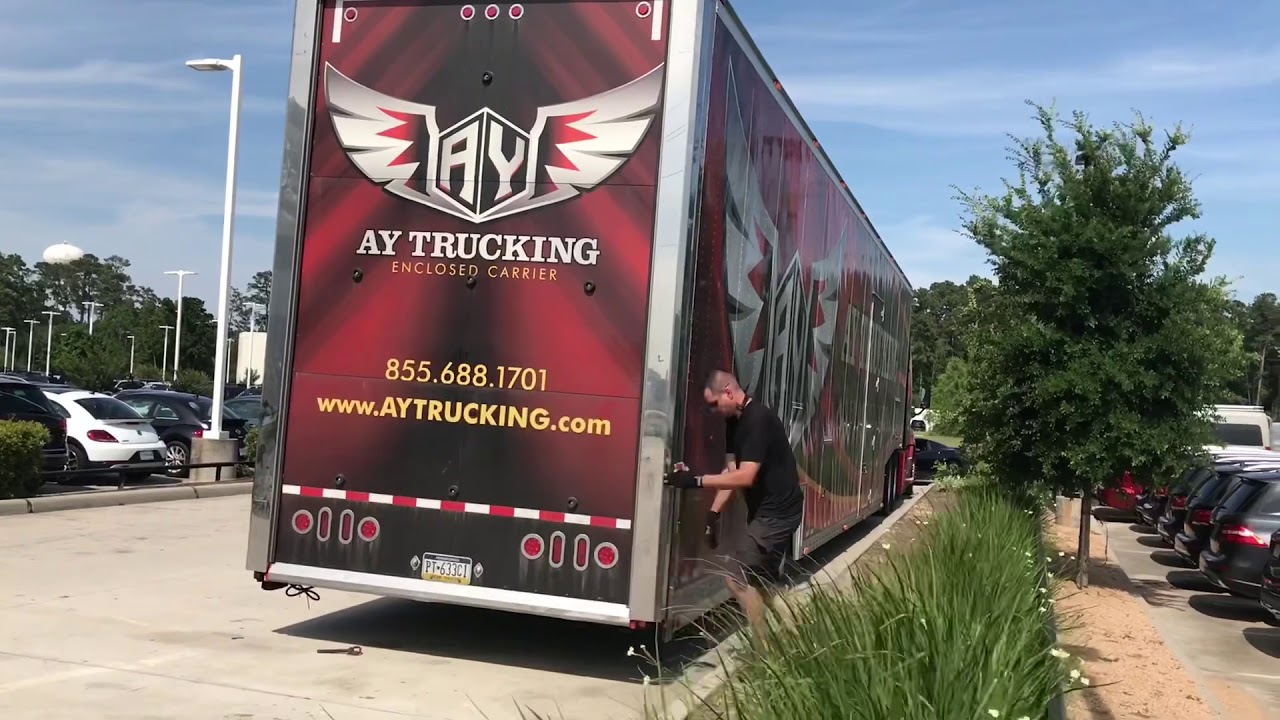 Enclosed Shipping at its best!