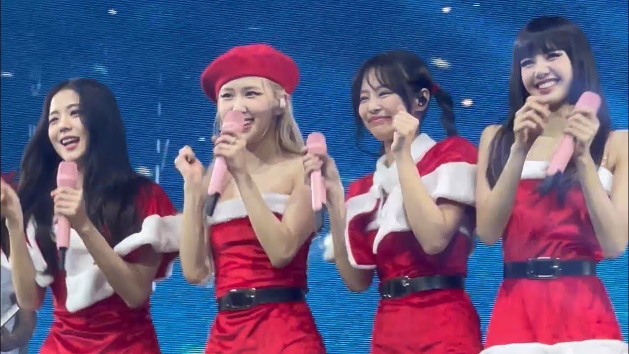 221222 BLACKPINK BORN PINK in Amsterdam - Encore Christmas Surprise