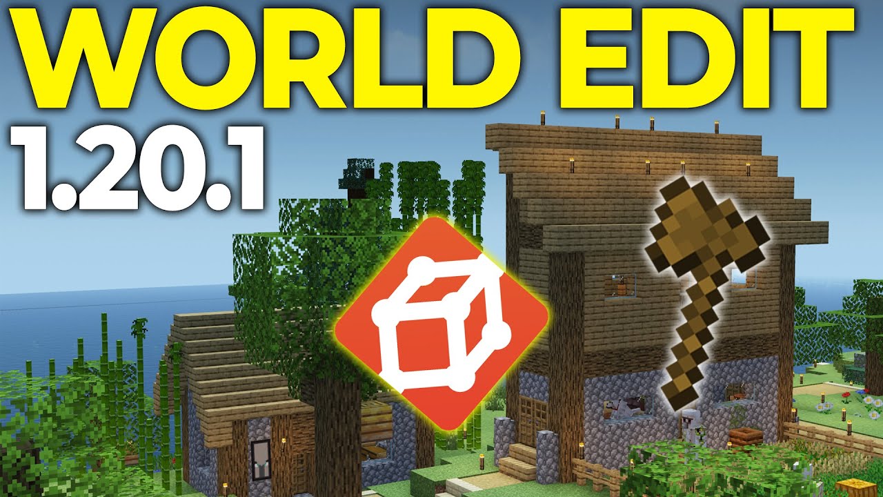 Как скачать и установить WorldEdit (Minecraft 1.20.1)