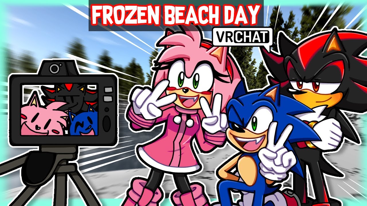 AMY'S Beach Day Photoshoot In VrChat Feat. Sonic & Shadow!