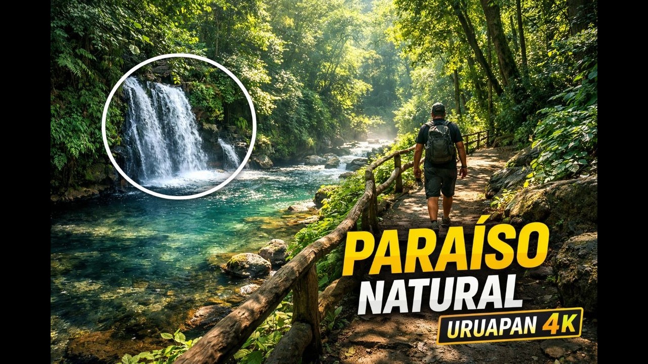Parque Nacional Barranca del Cupatitzio Uruapan | Michoacán 4K / POV Walking Uruapan| Nature Walk 4K