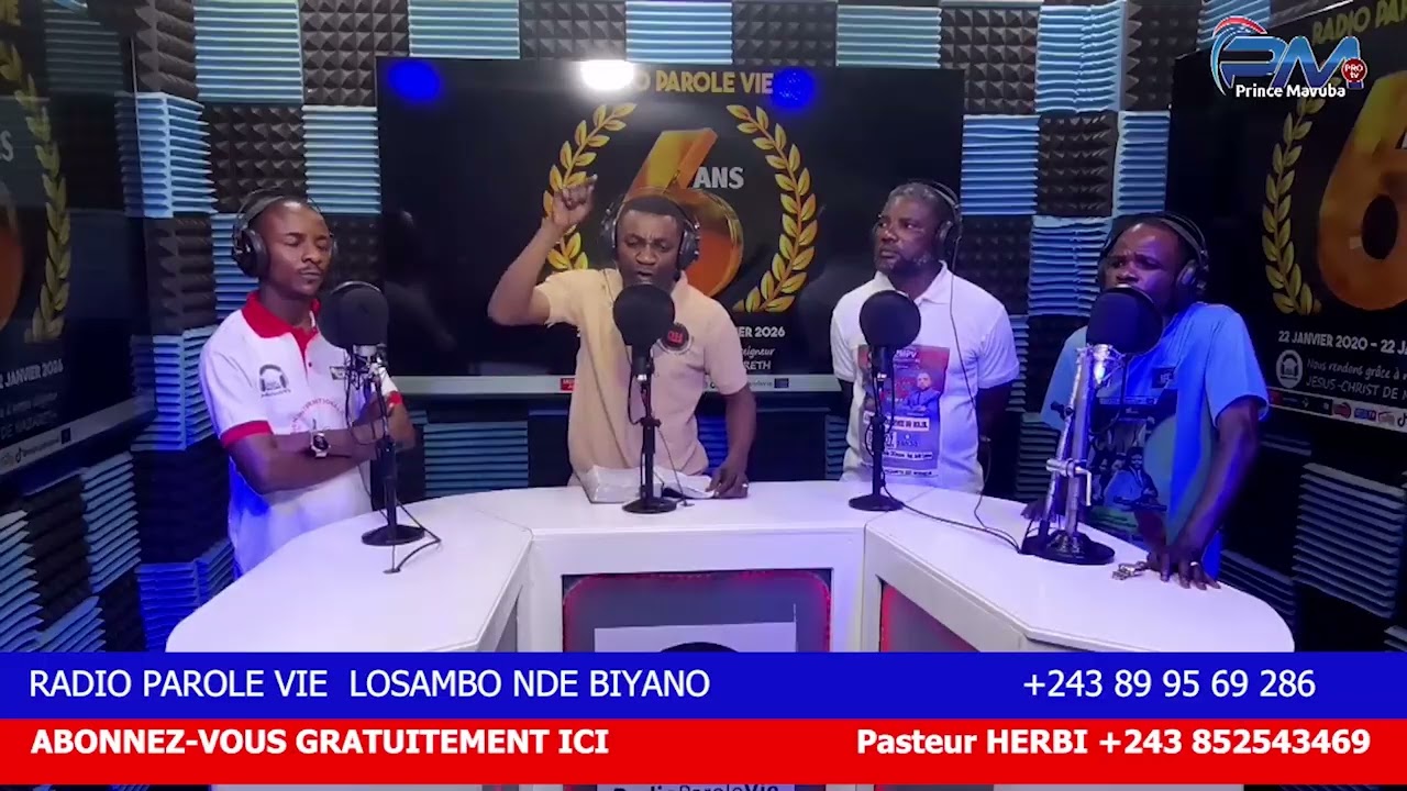 RADIO PAROLE VIE INTERNAF LUNDI 19 JANVIER 2026