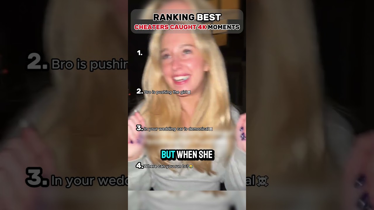 Ranking Best Cheaters Caught 4k Moments😭☠️
