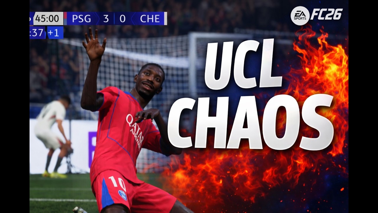 ПСЖ против Челси! Хаотичный матч Лиги чемпионов | Обзор FC 26