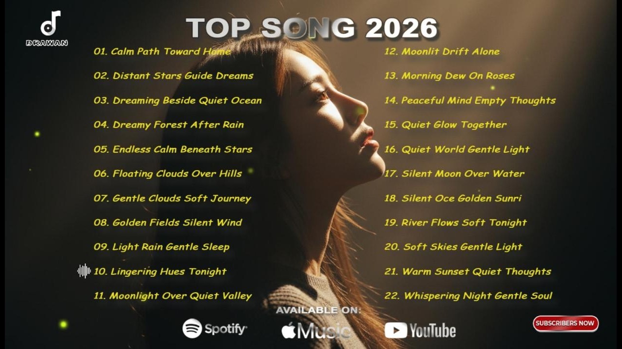 Beautiful Relaxing Songs 2026 - drawan || New English Sad Songs Playlist || Sad Vibes Music