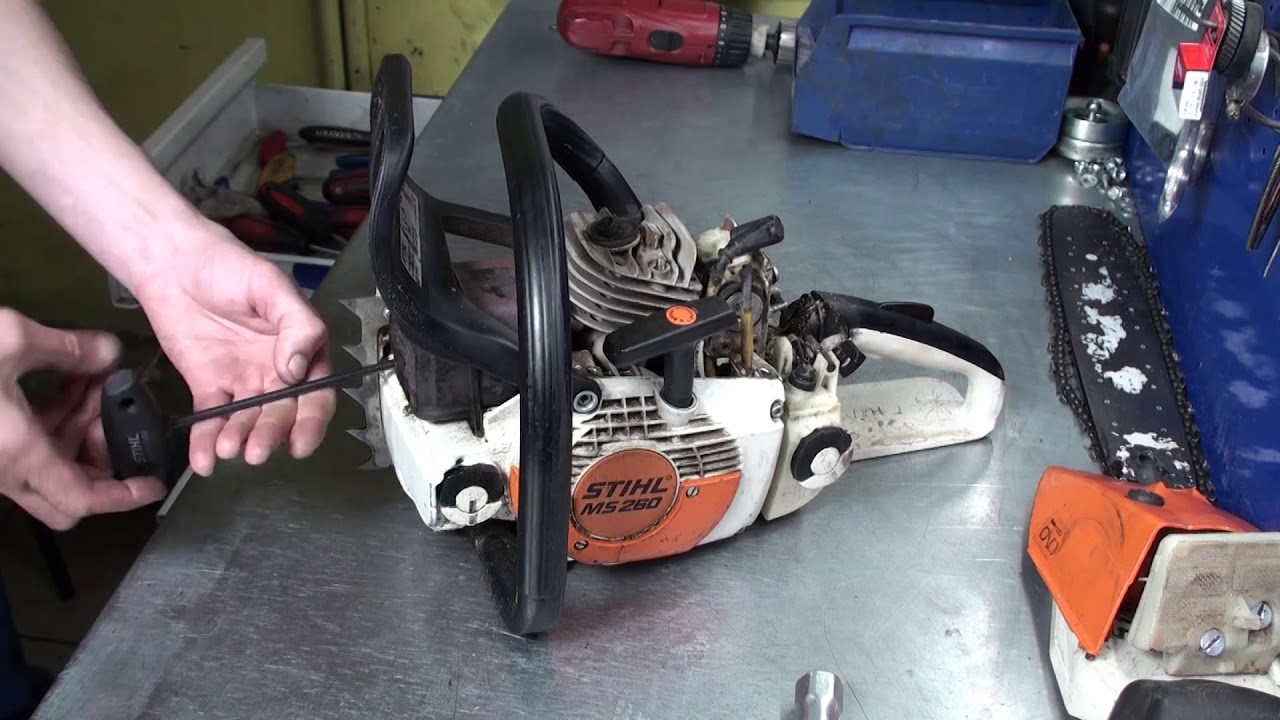 Не заводится. Бензопила STIHL MS 260  -  Диагностика / Запчасти на Dyadko.ru