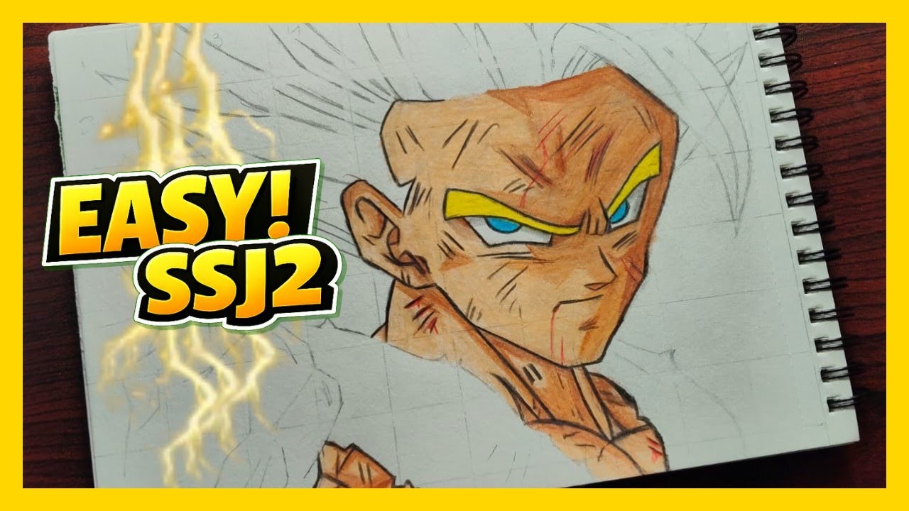 how to draw gohan ssj2 || how to draw gohan ssj2 easy || Dragon Ball #gohan 