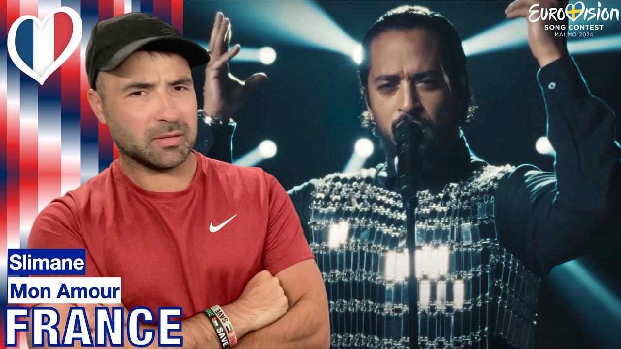 Reaction 🇫🇷: Slimane - Mon amour / Eurovision 2024 France