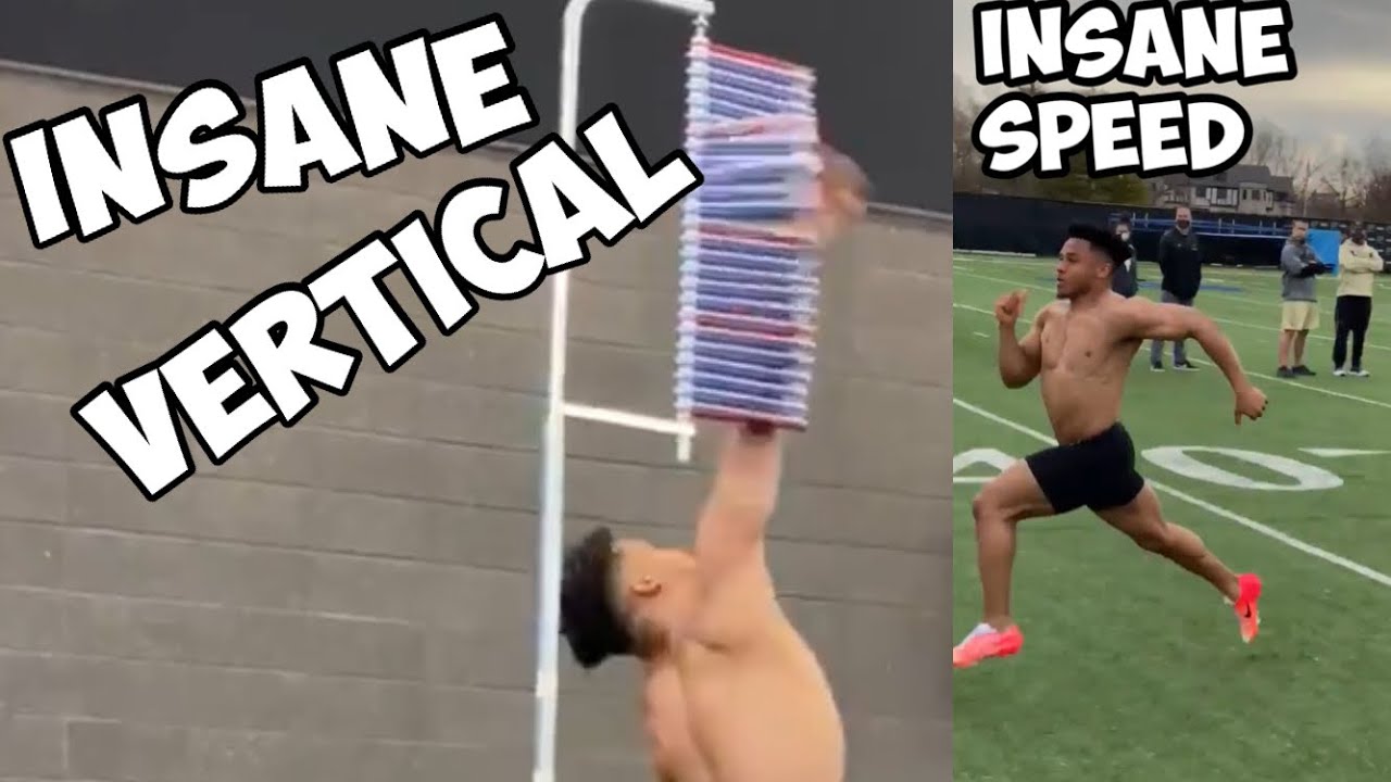Rondale Moore Pro Day Highlights . INSANE VERTICAL & SPEED !!!