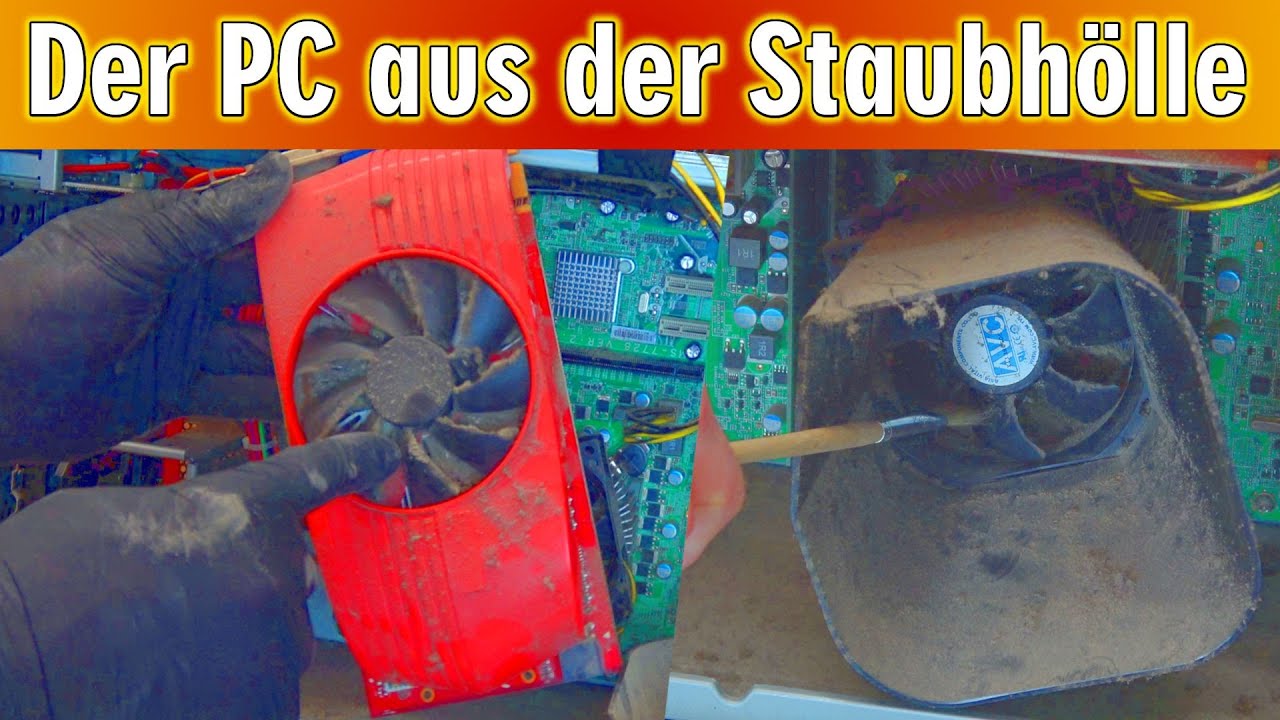 PC aus der Staubhölle 🔥 Windows mit Bluescreen stürzt ab und startet neu