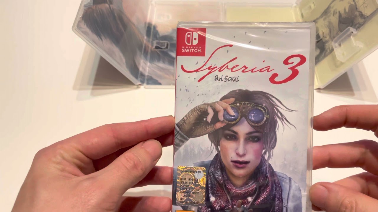Syberia 3 Switch Unboxing