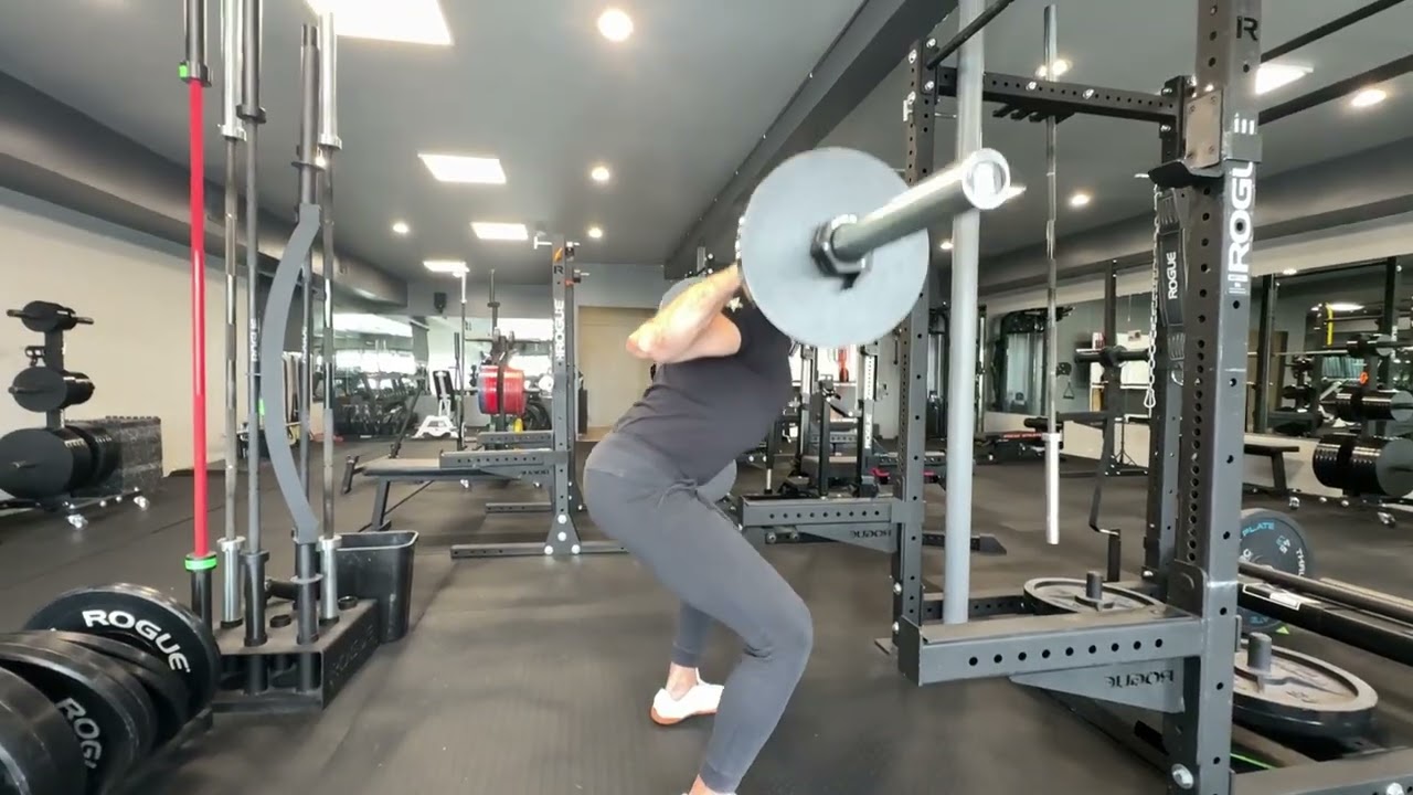 Squat Correction - Lat Engagement