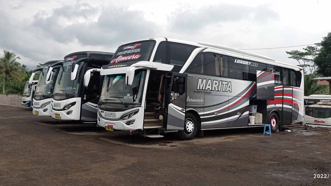 vlog❗❗berkunjung ke pool bus marita cianjur ada artisnya juga loh #maritavlogs #almera #alfaiz
