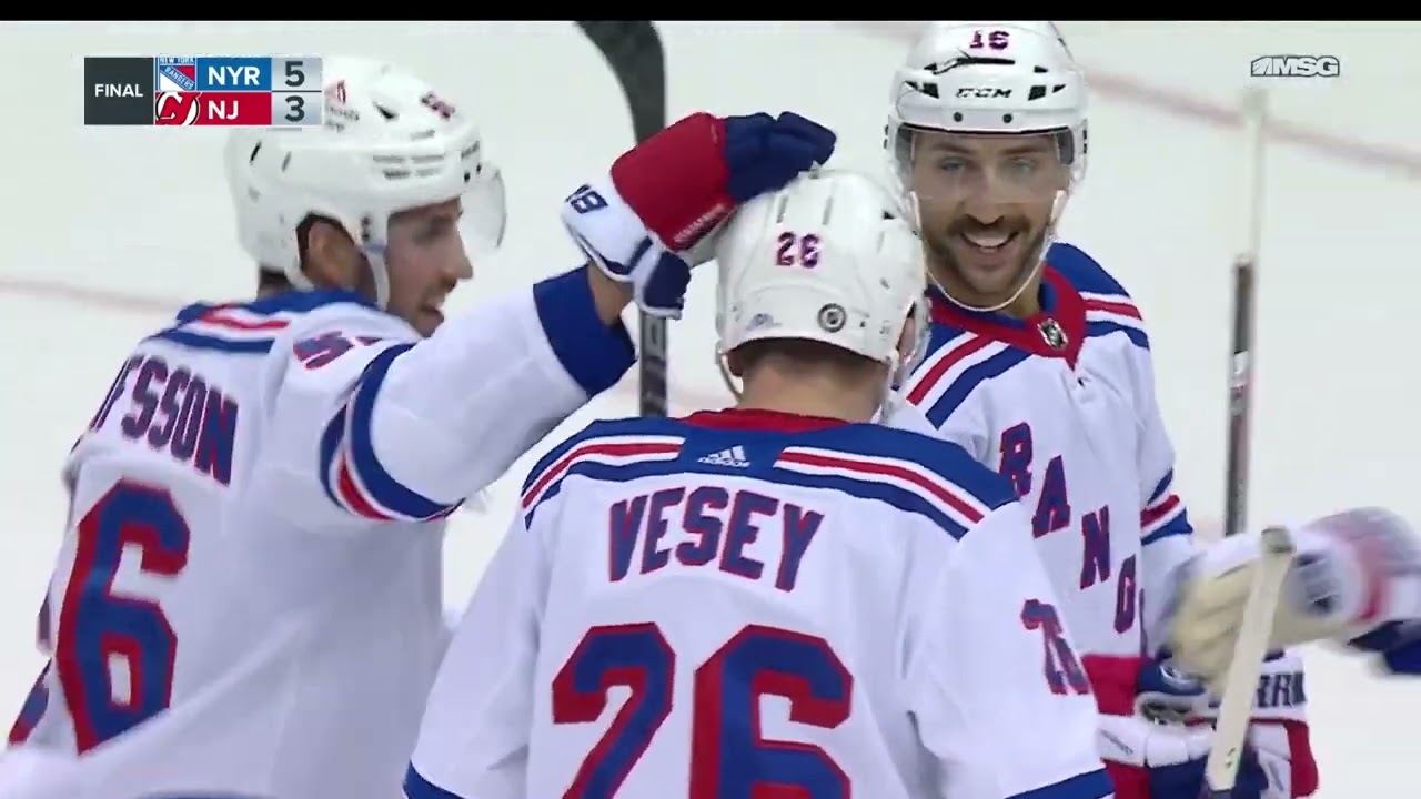 Rangers Comeback Versus Devils | Home & Away TV Feeds | NYR v NJD | November 18th, 2023 #NYR