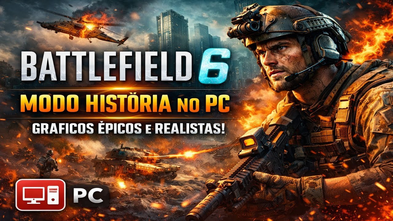 Battlefield 6 | Modo História – Guerra Total Começou! RTX ON no PC