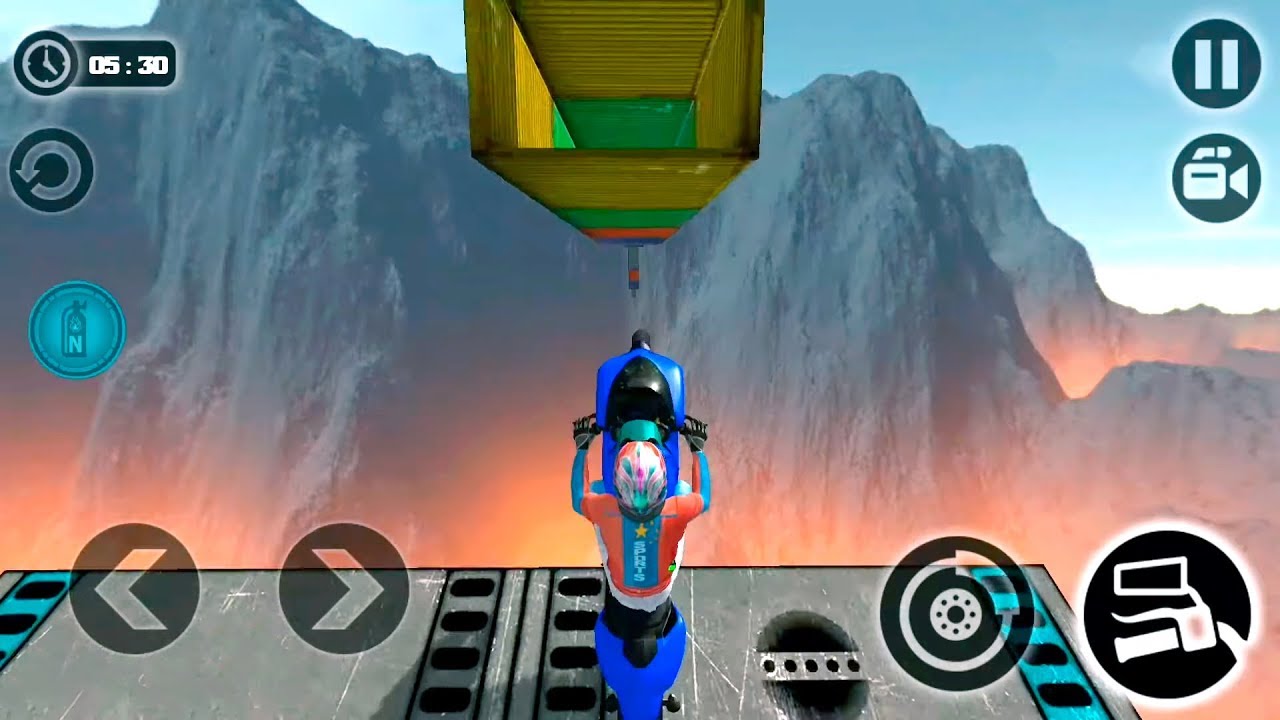 Impossible Bike Tracks & Stunts - New Bike Unlocked